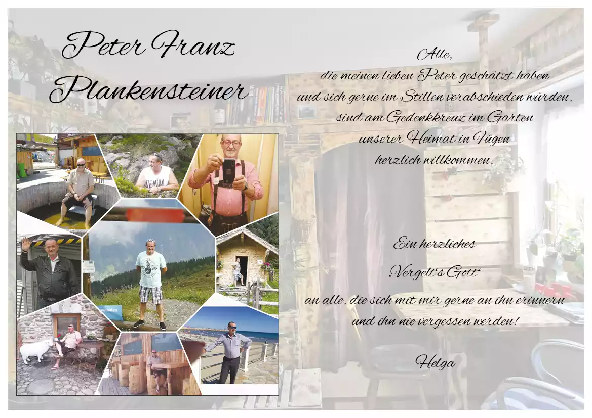 Parte von Peter Franz Plankensteiner